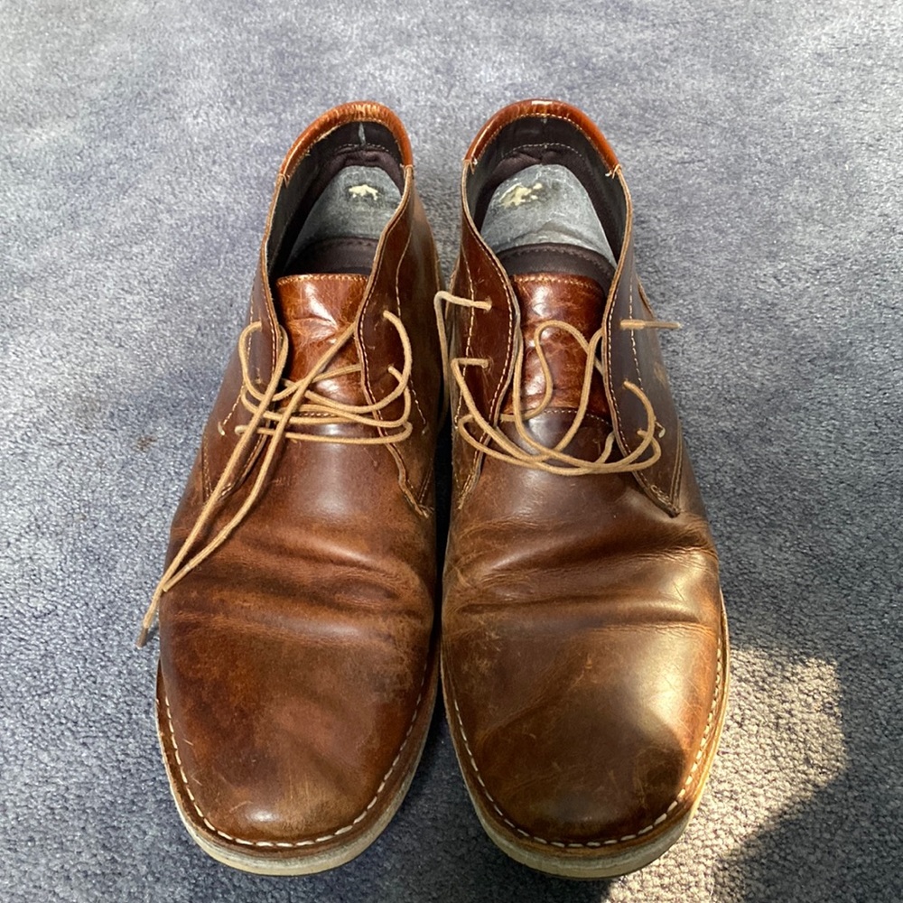 Size 13 Steve Madden leather chukka boot
